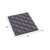2" Dark Gray Cotton California King Mattress Topper