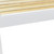 White Solid Wood Full Bed Frame