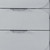 63" Silver Wood Six Drawer Double Dresser