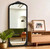 69" Black Solid Wood Framed Full Length Mirror