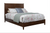 Brown Solid Wood California King Bed Frame