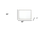 35" White Finish Dresser Mirror