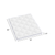 2" White Cotton King Mattress Topper