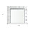 28" Inches Lighted Accent Mirror