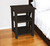 28" Brown Solid Wood Nightstand