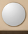 30" Gold Round Framed Accent Mirror