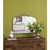 31" Gold Arch Iron Framed Accent Mirror