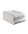 Set of Two White Turkish Cotton 13" X 13" Quick Dry Terry Cloth Washcloths