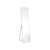 59" Gold Metal Freestanding and Wall Mount Framed Full Length Mirror