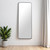 66" Black Steel Framed Full Length Mirror