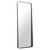 66" Black Steel Framed Full Length Mirror
