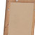 65" Brown Solid Wood Framed Full Length Mirror With Stand