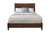 Walnut Solid Wood King Bed Frame