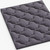 2" Dark Gray Cotton Full Double Mattress Topper