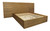 Natural Wood Queen Bed Frame