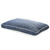 24" X 36" Stonewashed Blue Pillow Style Pet Bed With Removable Cover