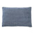 24" X 36" Stonewashed Blue Pillow Style Pet Bed With Removable Cover