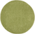 4' Green Round Indoor Outdoor Area Rug