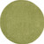 4' X 4' Green Round Non Skid Indoor Outdoor Area Rug - 606114458357