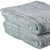 Set of Two Sea Green Cotton 16" X 30" Quick Dry Terry Cloth Hand Towels - 880016438932