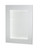 32" Silver Lighted Frame Accent Mirror
