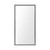 42" Gray Framed Bathroom Vanity Mirror