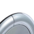 32" Silver Round Curved Frame Accent Mirror