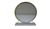 19" Faux Fur, Mirror, White & Brass Finish Round Makeup Shaving Tabletop Mirror