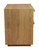 28" Natural Solid and Manufactured Wood Two Drawer Nightstand