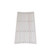 40" White Teak Slat Non Slip Bath Mat