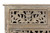 57" Gray Solid Wood Seven Drawer Dresser