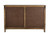 57" Gray Solid Wood Seven Drawer Dresser