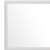 35" White Framed Dresser Mirror