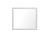 35" White Framed Dresser Mirror