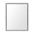 32" Gray Framed Bathroom Vanity Mirror