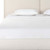 Beige Boucle Upholstered King Bed Frame