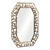 35" Bronze Octagonal Steel Framed Accent Mirror