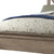 Brown Cross Back Solid Wood Full Bed Frame
