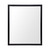 26" Black Framed Bathroom Vanity Mirror
