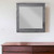 38" Square Wood Framed Mounted Dresser Mirror