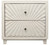 30" Ivory Two Drawer Nightstand