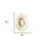 Set of Five Gold Sunburst Metal Framed Mirror Set