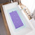 35" Purple Spa Pebbles Non Slip Bathtub Mat