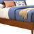 Brown Solid Wood Full Bed Frame