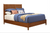 Brown Solid Wood Full Bed Frame