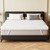 4" White Memory Foam King Mattress Topper