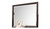 36" Merlot Wood Framed Mounted Dresser Mirror