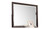 36" Merlot Wood Framed Mounted Dresser Mirror