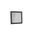28" Dark Brown Solid Wood Framed Accent Mirror