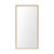 42" Tan Framed Bathroom Vanity Mirror